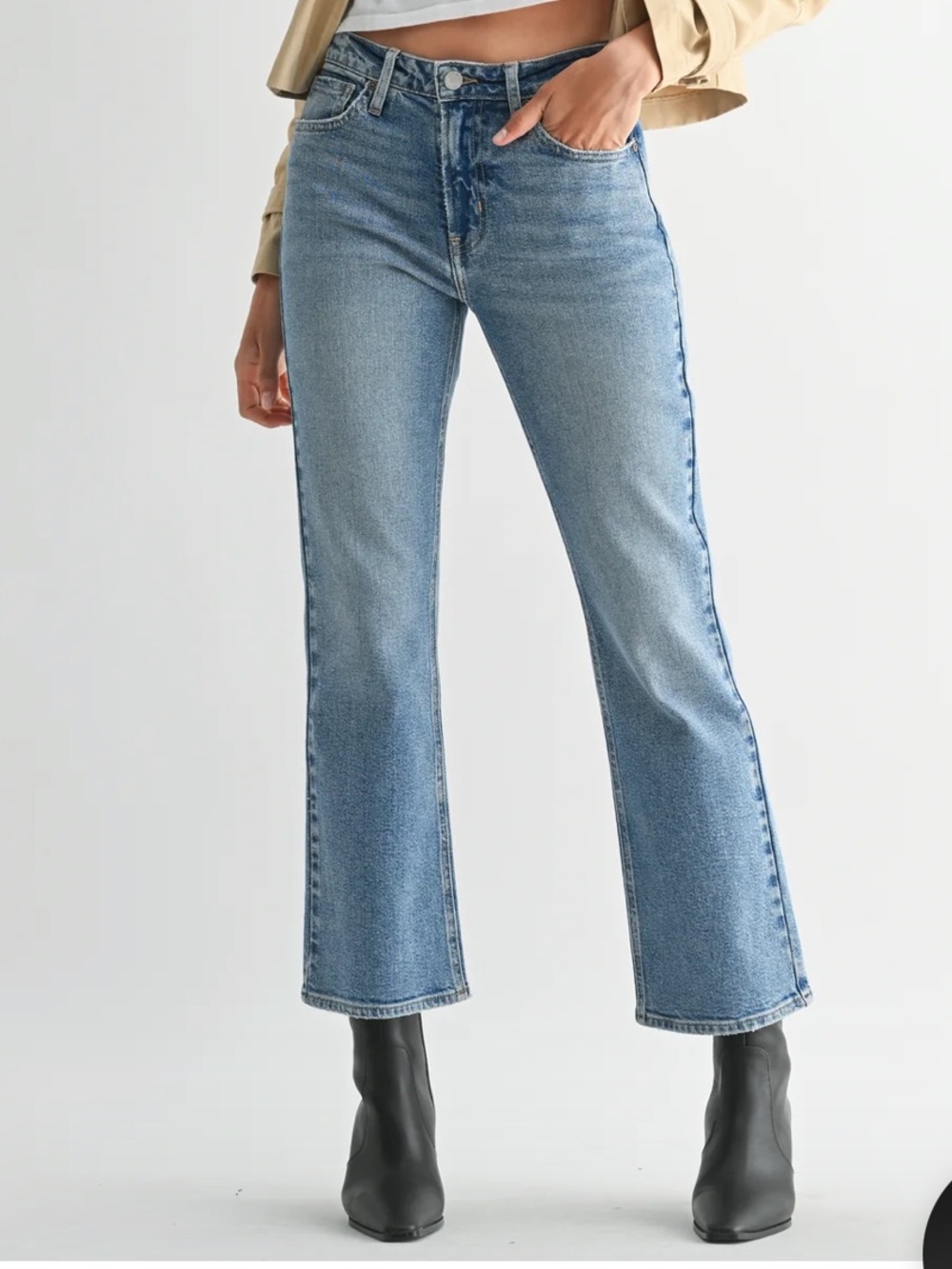 Just Black Denim - Slim Bootcut
